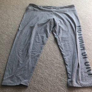 grey victoria sport leggings